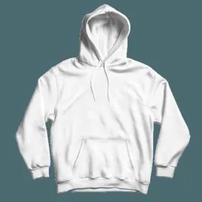 Basic White Hoodie