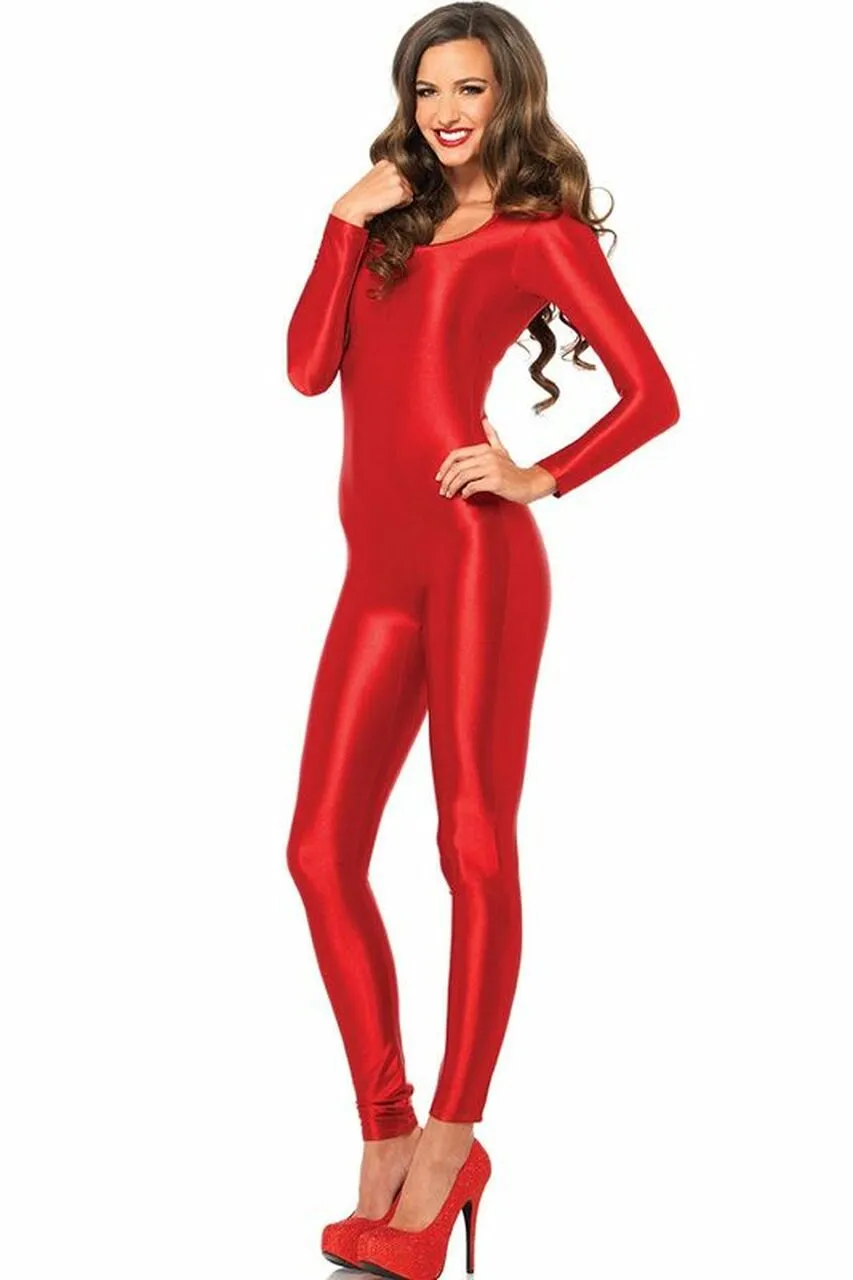 Black Spandex Catsuit