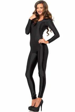 Black Spandex Catsuit
