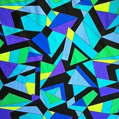 Blue Kaleidoscope Leggings (XS)