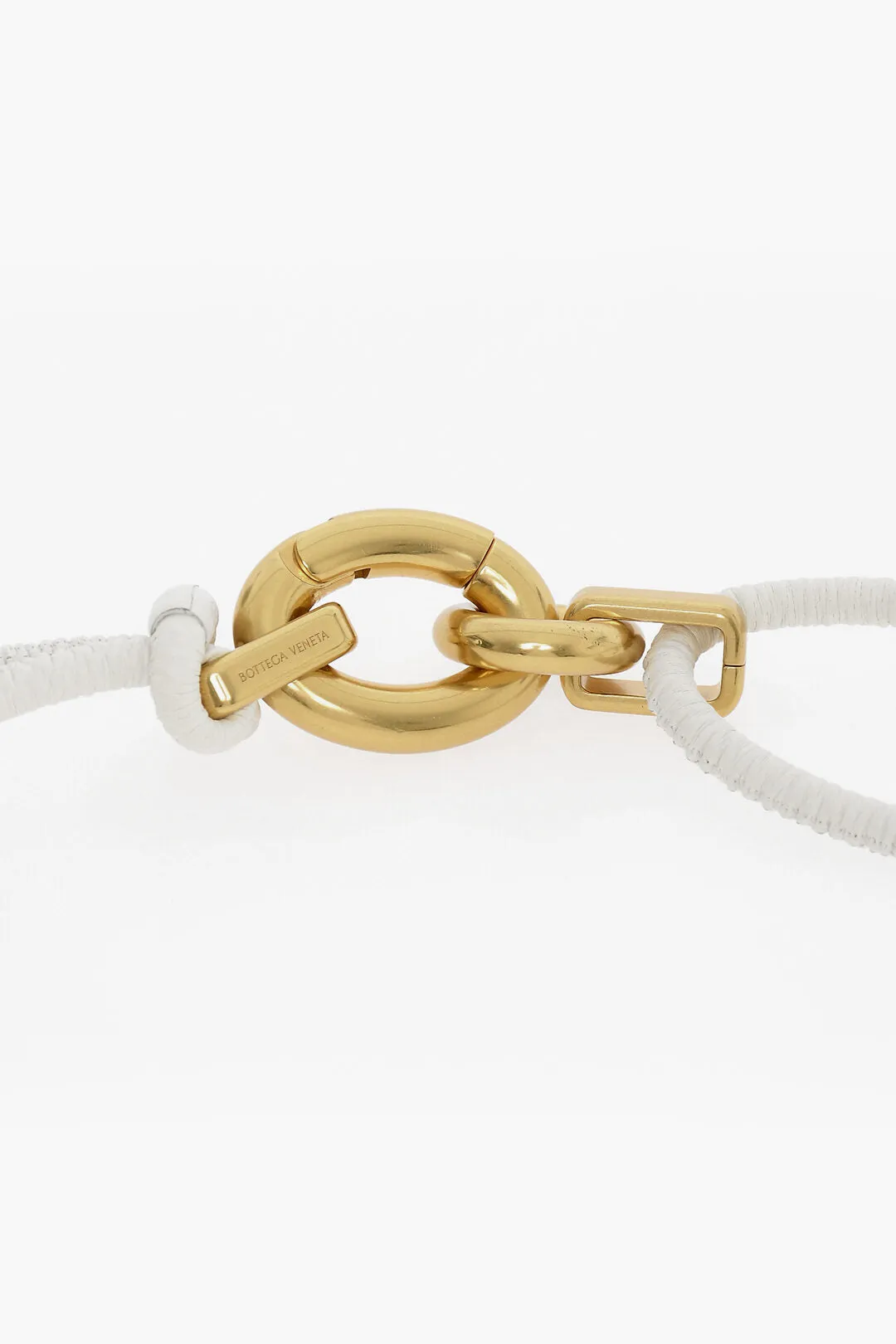 Bottega Veneta Calfskin Belt with Metal Closure