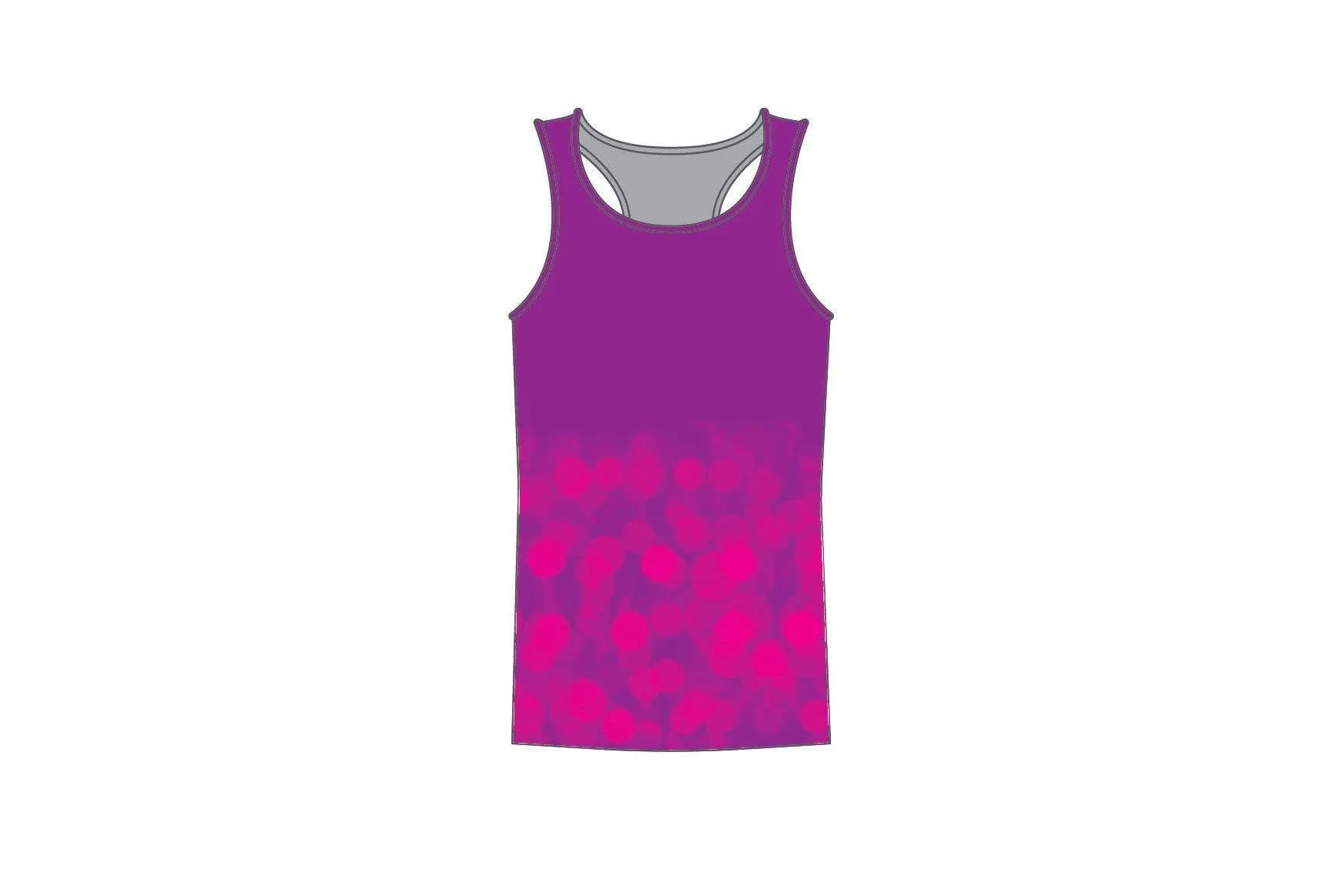 Bubbles Racer Strap Tank