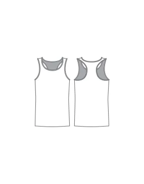 Bubbles Racer Strap Tank