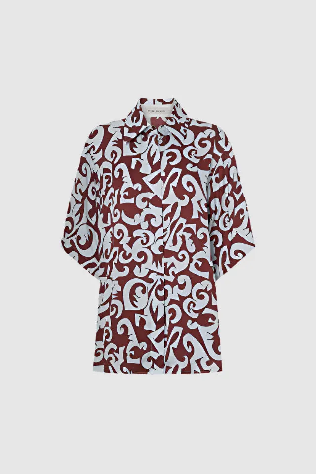 Camilla and Marc Medici Shirt in Medici Print