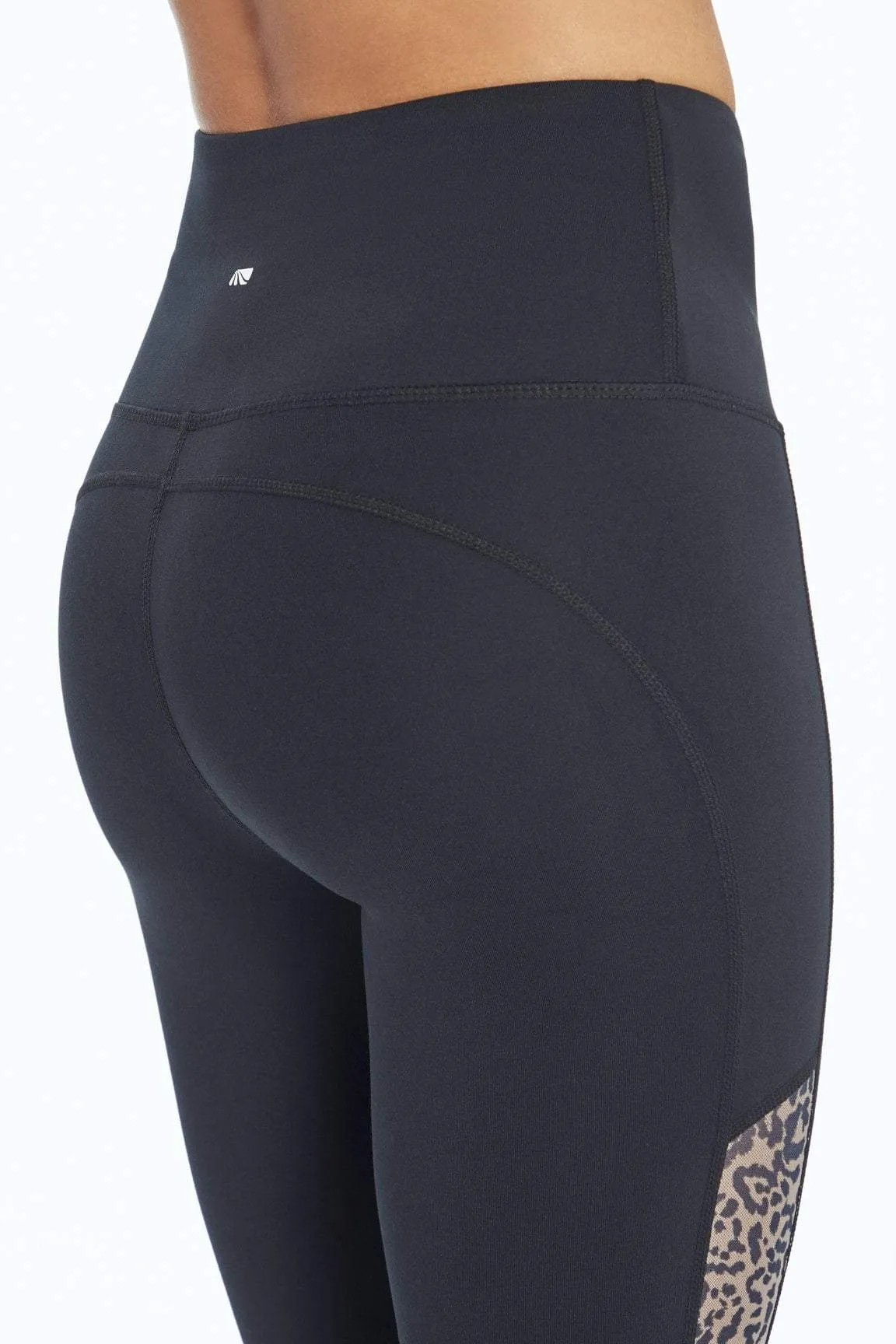 Clement Leggings (Black Simple Cheetah