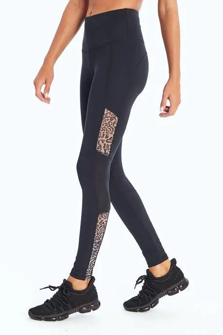 Clement Leggings (Black Simple Cheetah