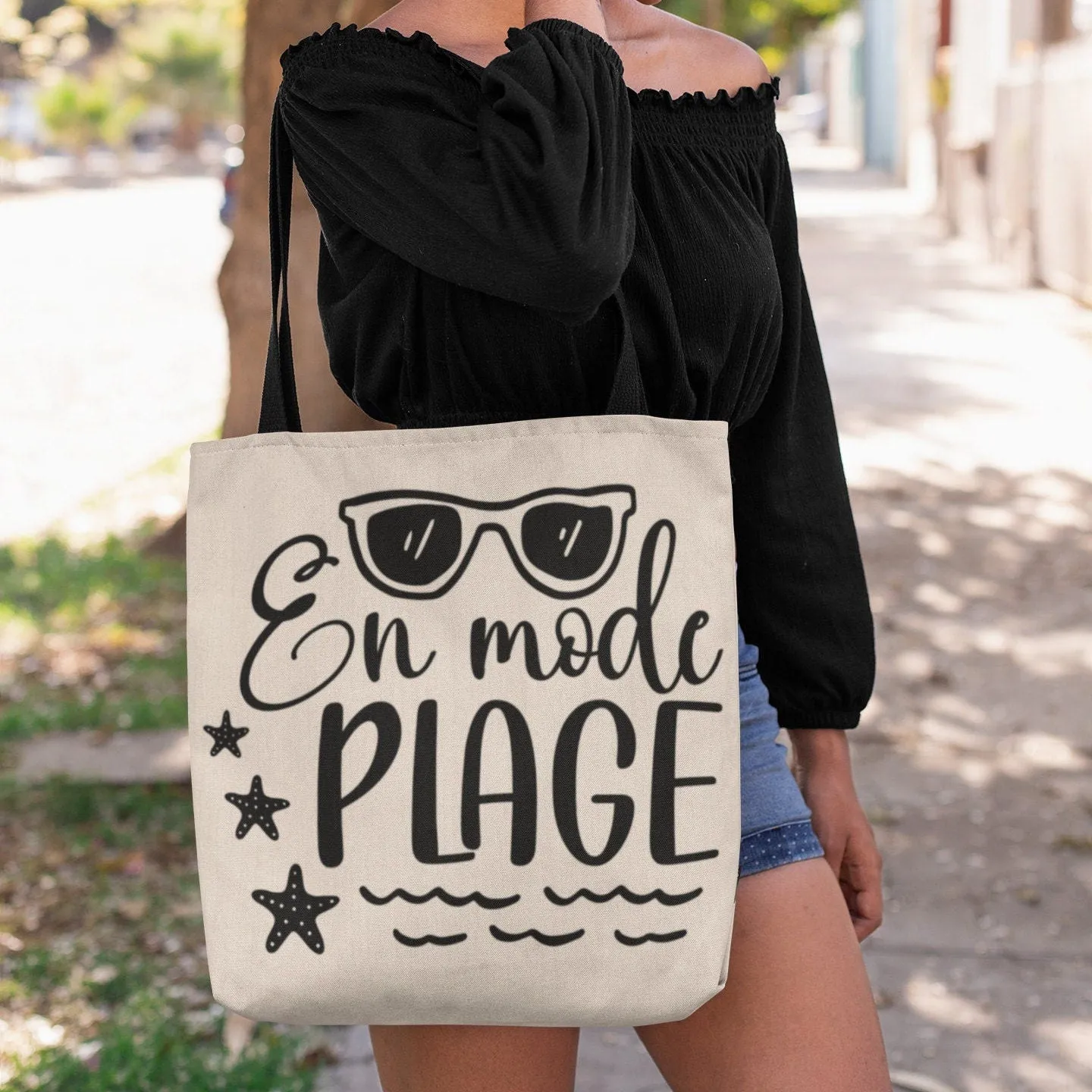 En mode plage