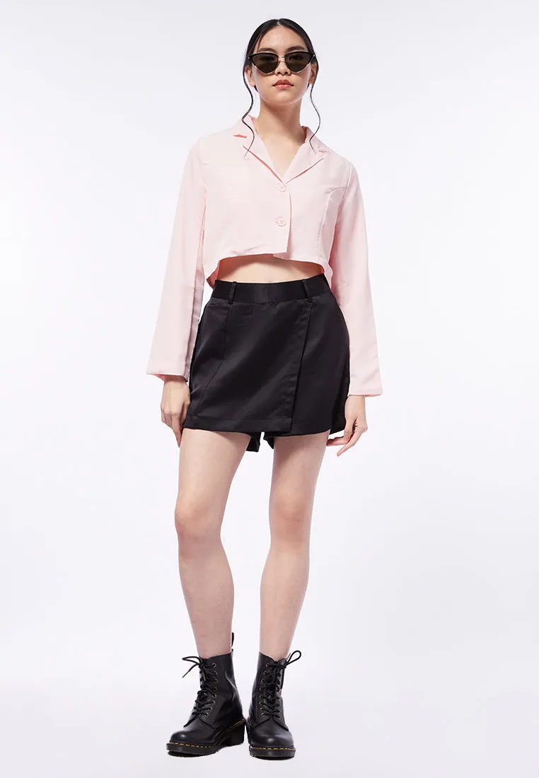 Fitted Crop Blazer