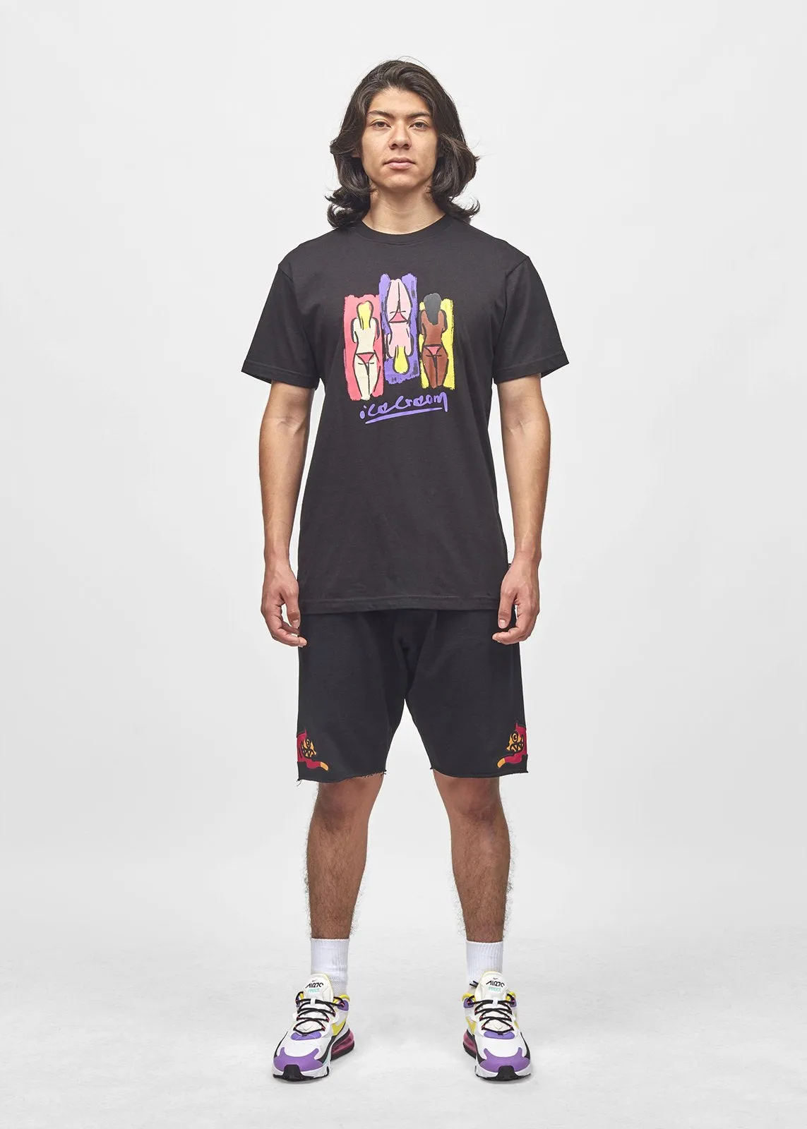 ICE CREAM: NEOPOLITAN SS TEE [BLACK]