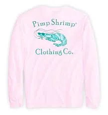 PIMP SHRIMP Long Sleeve Pocketed T-Shirts