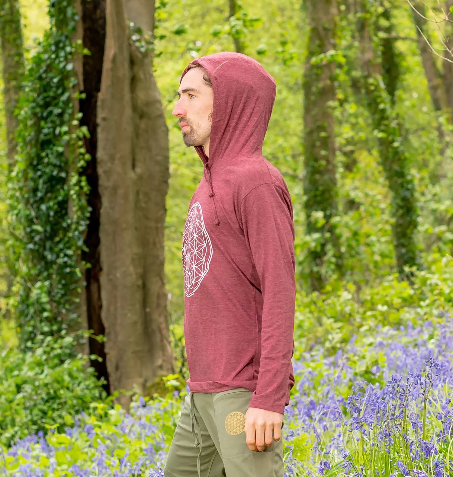 Shiva Hoodie - Flower of Life Print