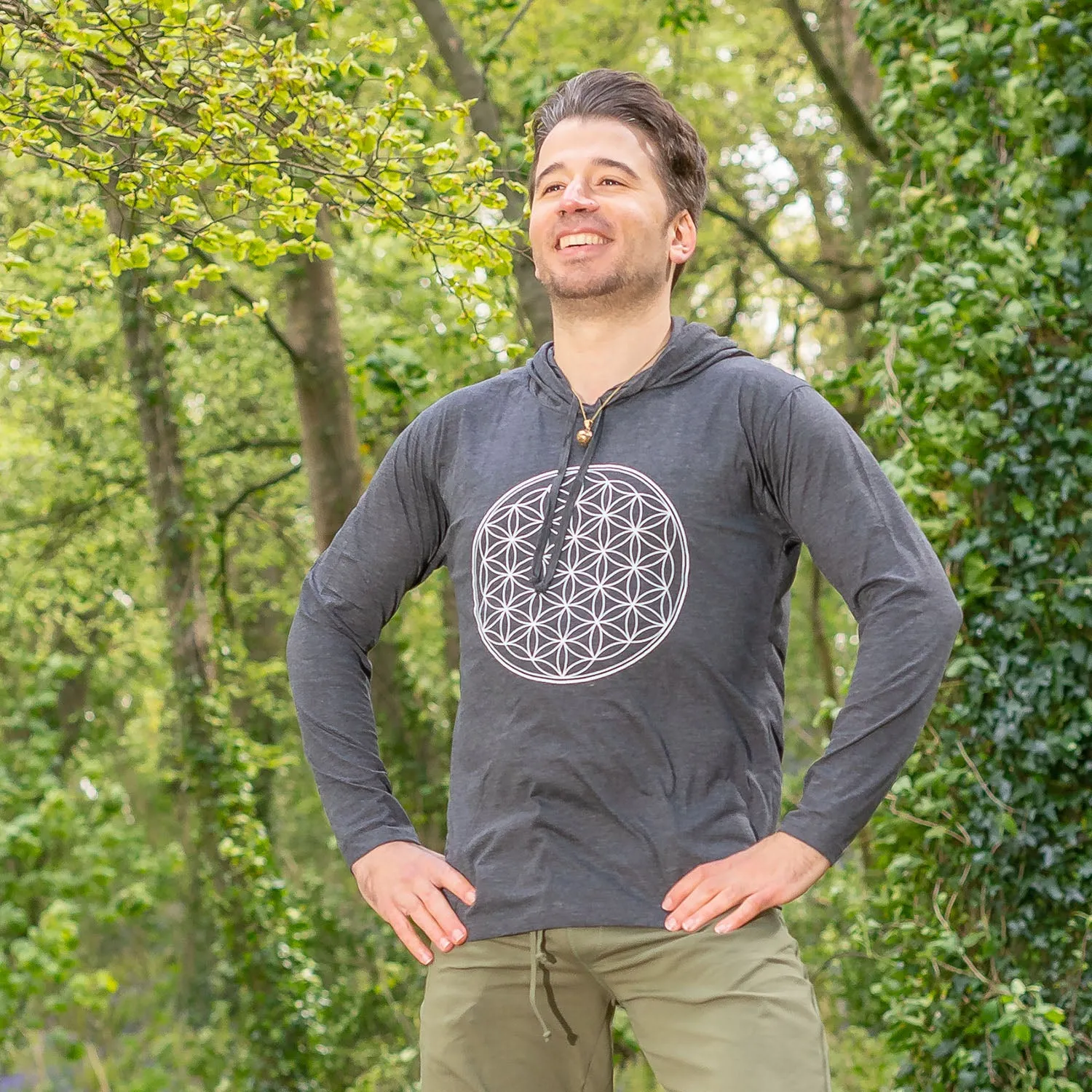 Shiva Hoodie - Flower of Life Print