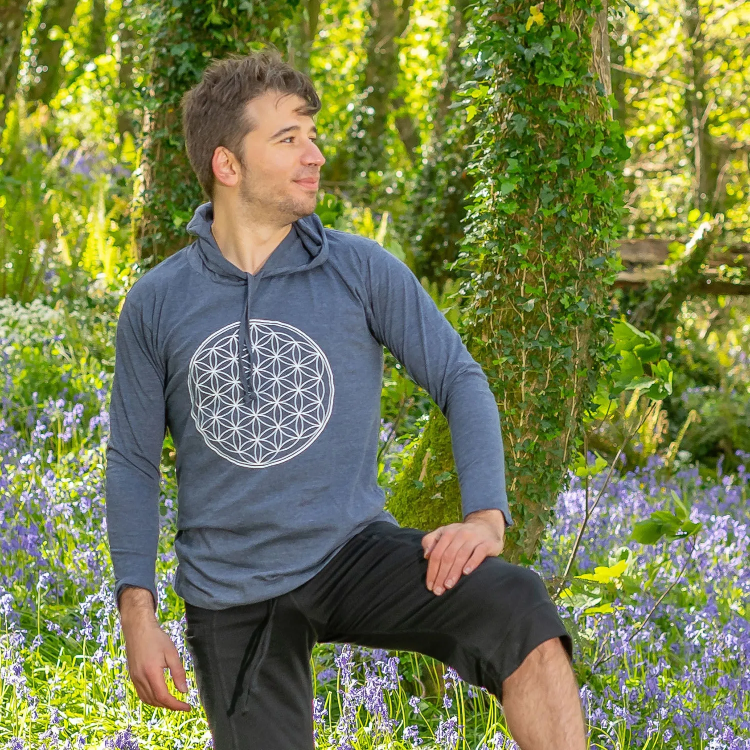 Shiva Hoodie - Flower of Life Print