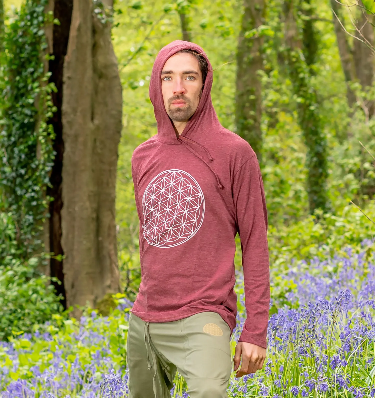 Shiva Hoodie - Flower of Life Print