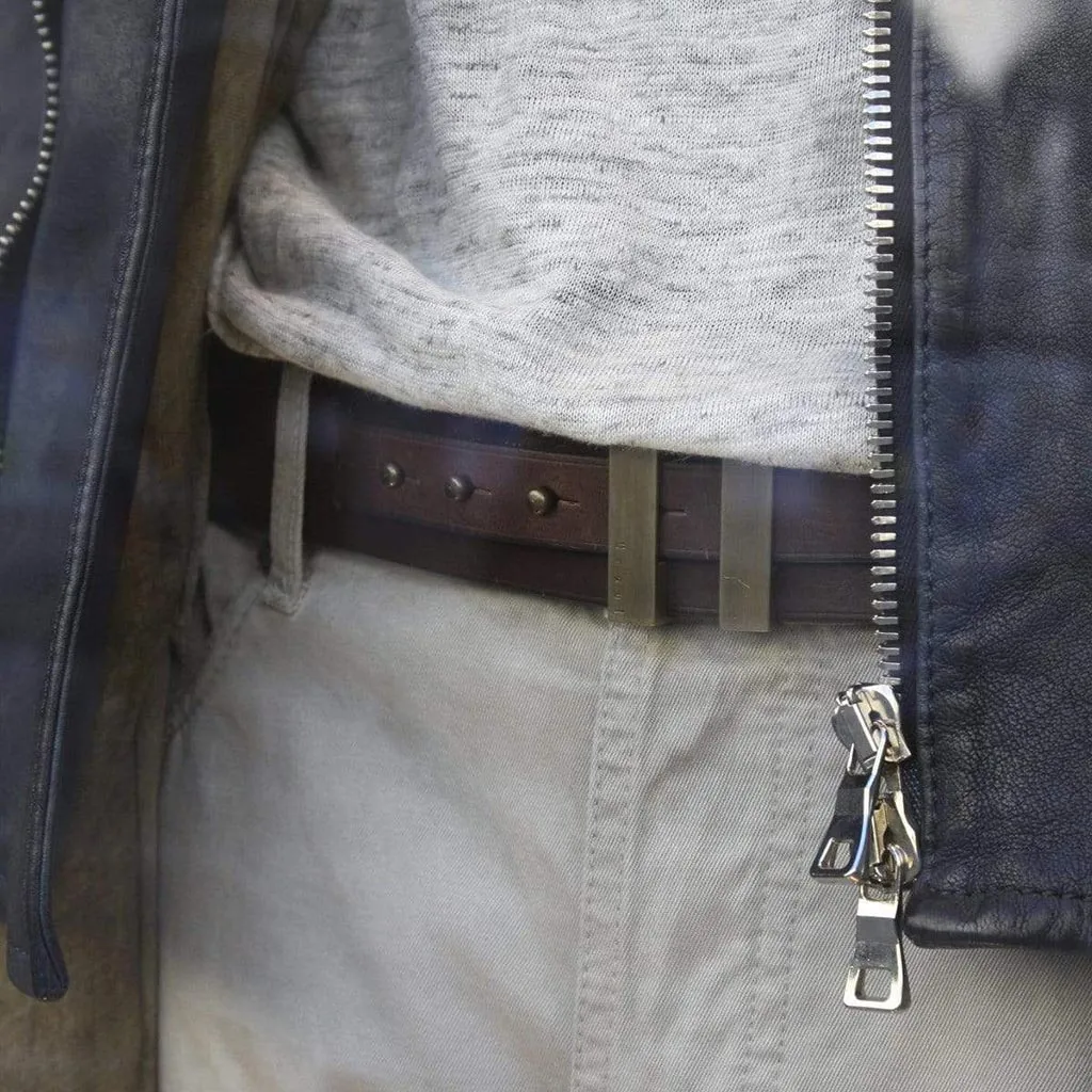 Spartiate 40 Chocolate Leather Belt