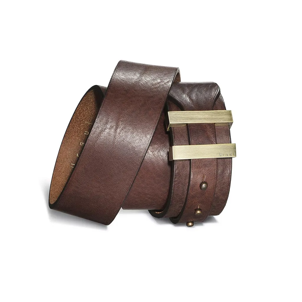 Spartiate 40 Chocolate Leather Belt