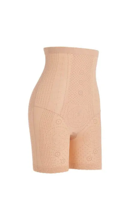 Women Fleshcolor Slimming Tight Pants